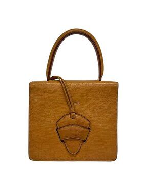Loewe Handbag Barcelona Light Brown Leather